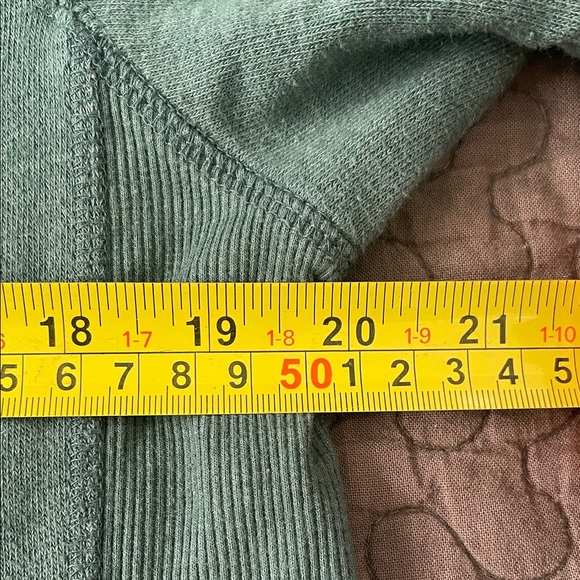 Grayson Threads Teal 'Good Vibes' Crew Neck Sweatshirt - Picture 6 of 7